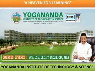 “A HEAVEN FOR LEARNING”