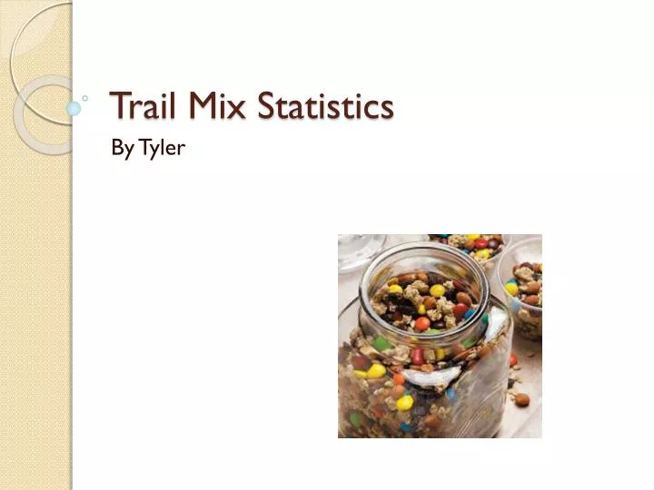trail mix statistics