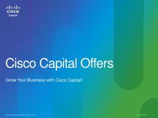 Cisco Capital Offers