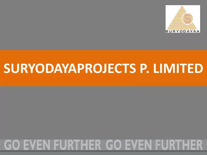 suryodayaprojects p limited