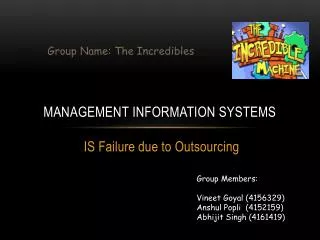 Management information systems