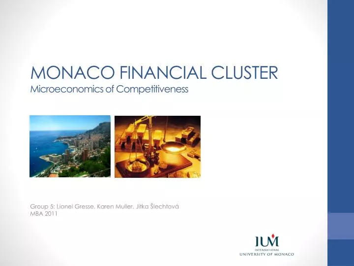 monaco financial cluster