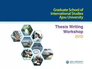 Thesis Writing Workshop