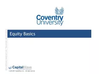 Equity Basics