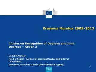 Erasmus Mundus 2009-2013