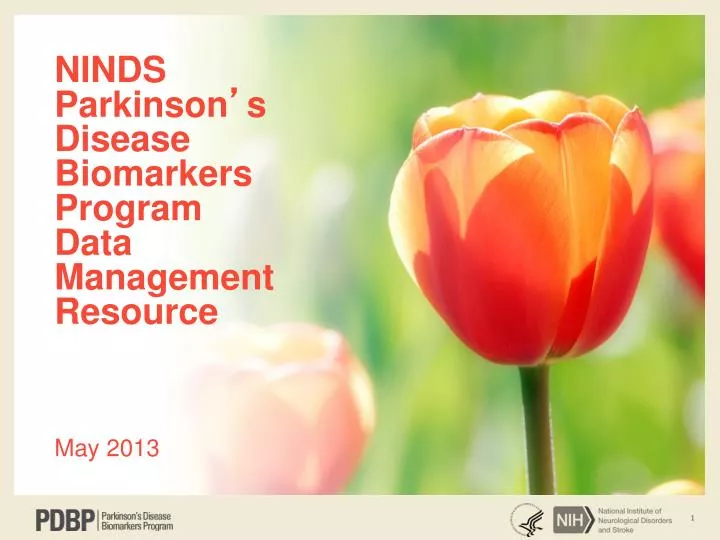 ninds parkinson s disease biomarkers program data management resource