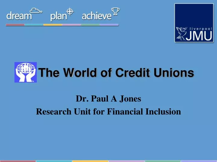 the world of credit unions