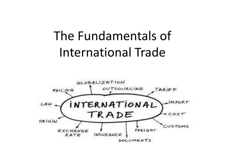 the fundamentals of international trade