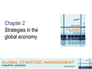 Chapter 2 Strategies in the global economy