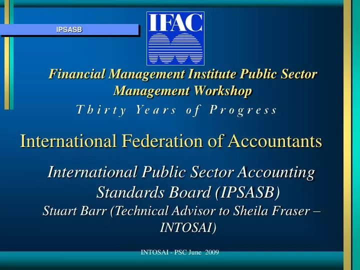 financial management institute public sector management workshop