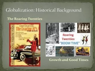 Globalization: Historical Background