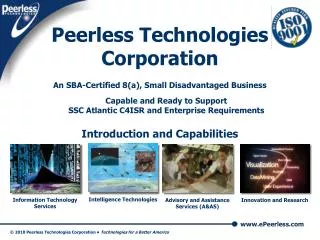 Peerless Technologies Corporation
