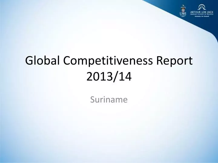 global competitiveness report 2013 14