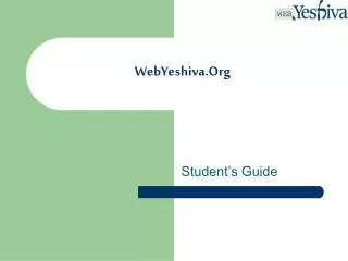 WebYeshiva.Org