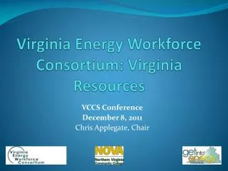 Virginia Energy Workforce Consortium: Virginia Resources