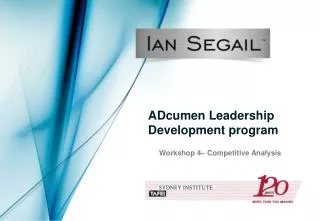 ADcumen Leadership Development program