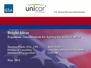 Bright Ideas Ergonomic considerations for lighting the modern office