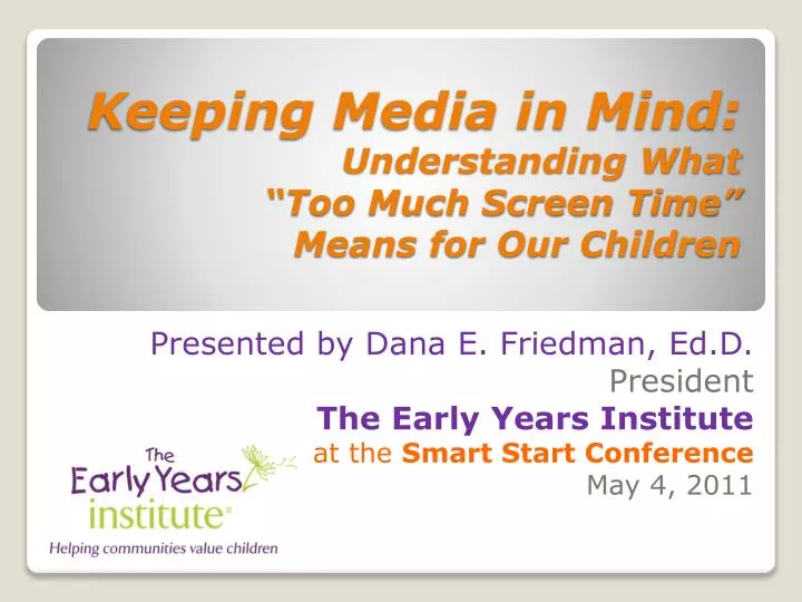 keeping media in mind understanding what too much screen time means for our children