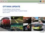 OTTAWA UPDATE - slide 1