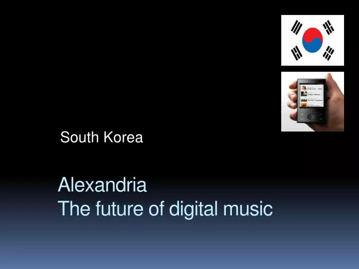 alexandria the future of digital music