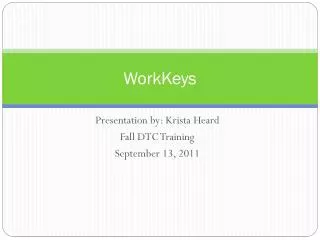 WorkKeys