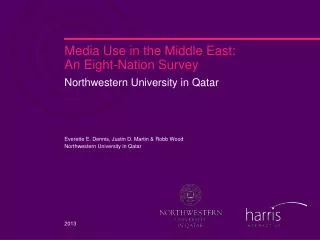Media Use in the Middle East: An Eight-Nation Survey