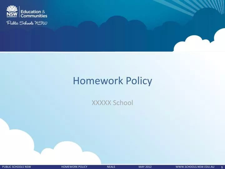 homework policy