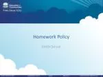 hdsb homework policy