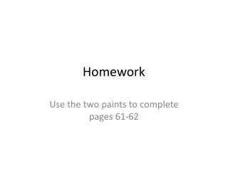 homework