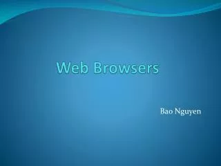 web browsers