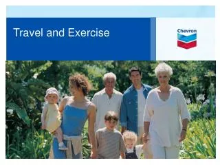 Travel and Exercise