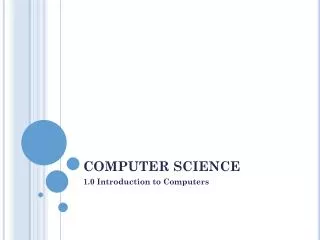 COMPUTER SCIENCE