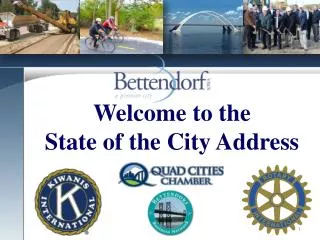 Welcome to the State of the City Address