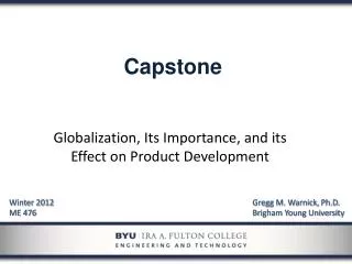 Capstone