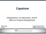 Capstone - slide 1