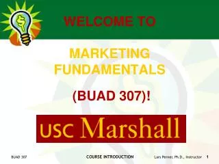 welcome to marketing fundamentals buad 307