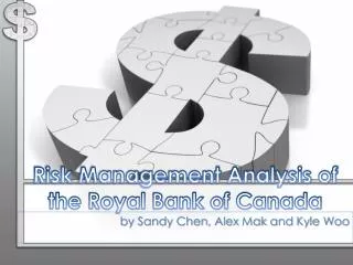 Risk Management Analysis of the Royal Bank of Canada