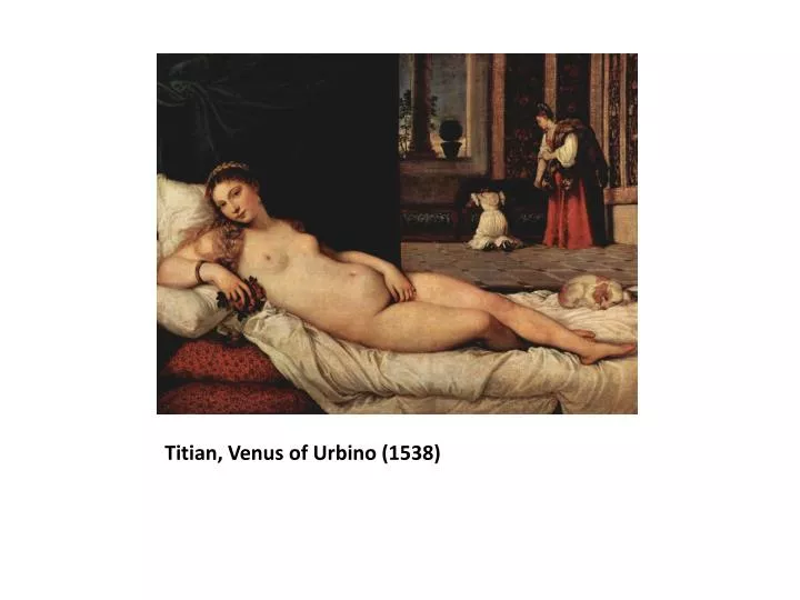 titian venus of urbino 1538