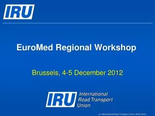 EuroMed Regional Workshop