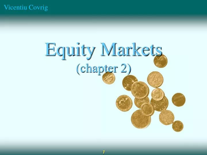 equity markets chapter 2