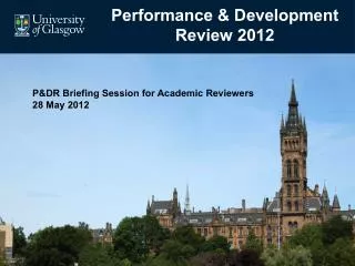Performance &amp; Development Review 2012