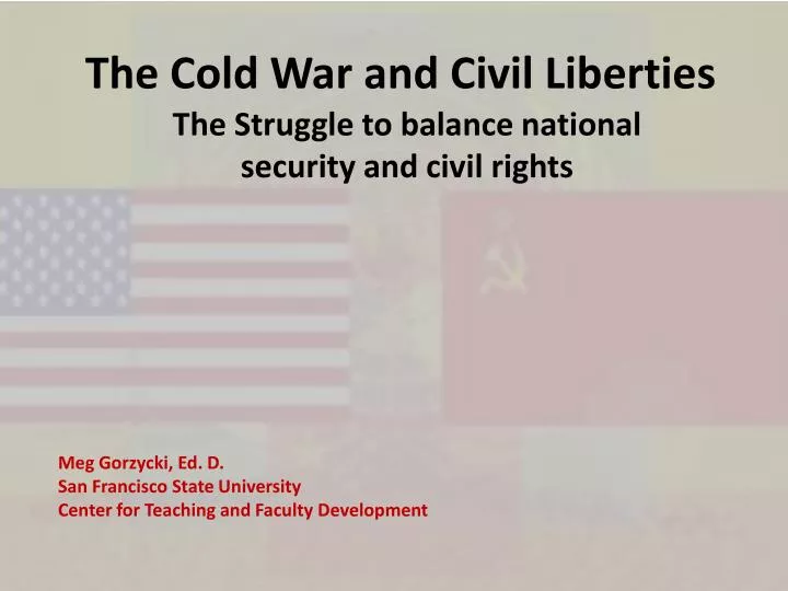 the cold war and civil liberties