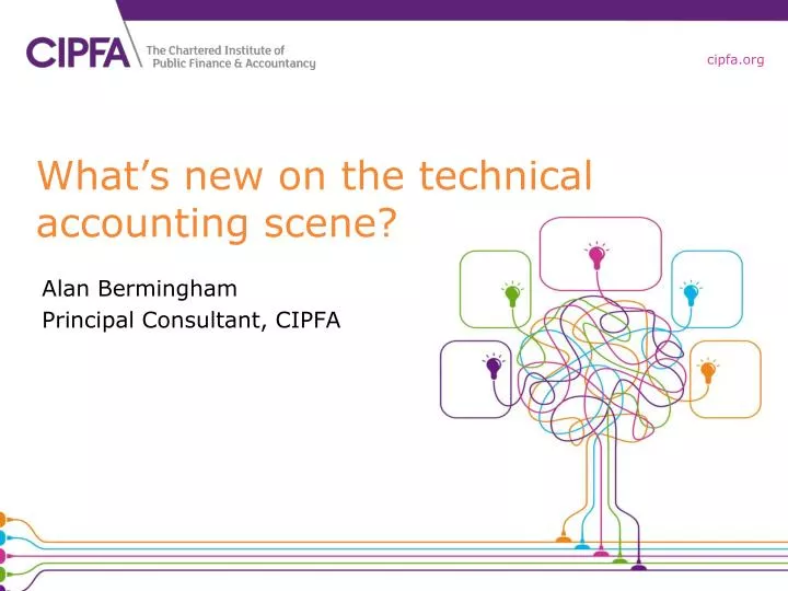 what s new on the technical accounting scene