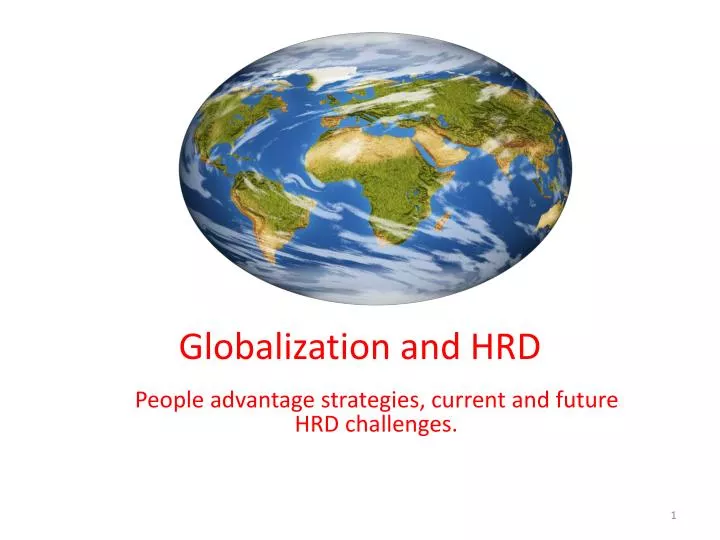 globalization and hrd