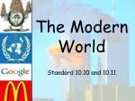 The Modern World - slide 1