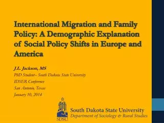 International Migration and Family Policy: A Demographic Explanation of Social Policy Shifts in Europe and America