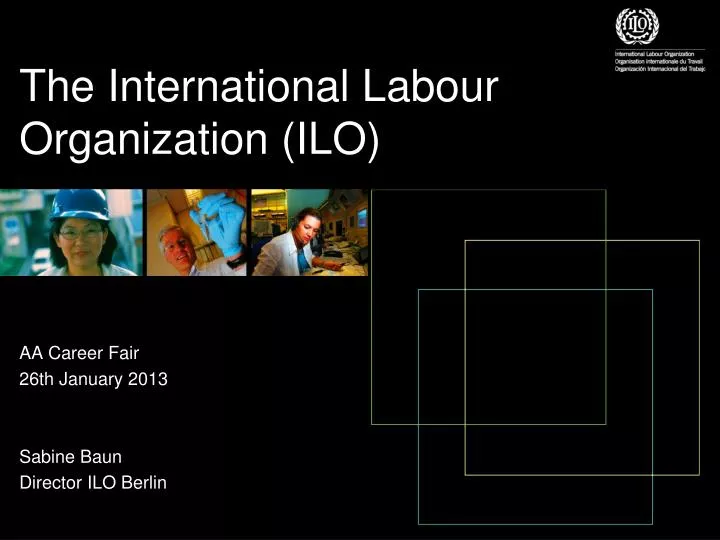 the international labour organization ilo