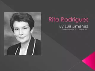 Rita Rodrigues