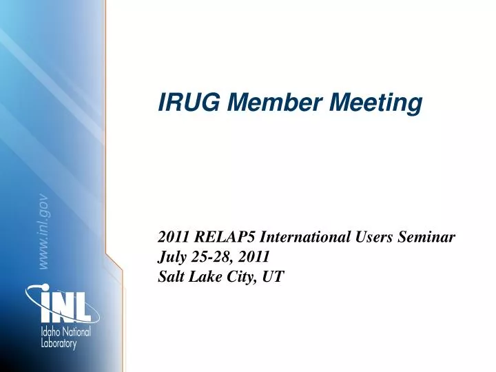 irug member meeting