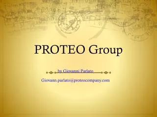 PROTEO Group